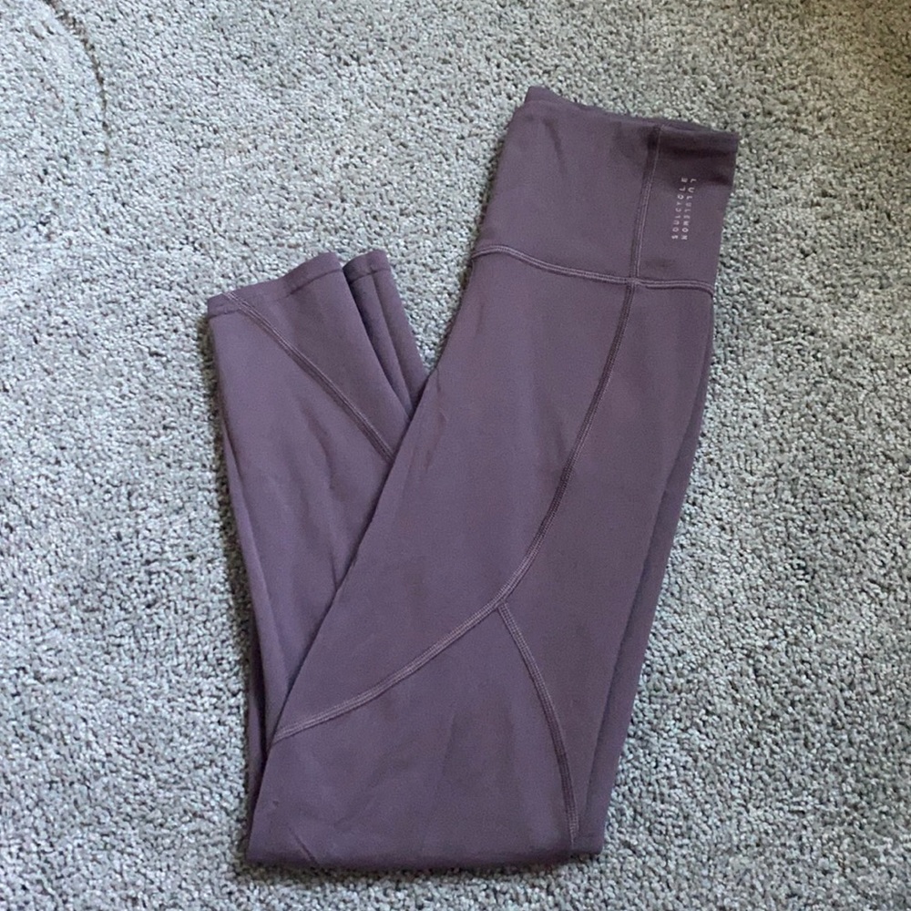 SoulCycle x lulu cropped leggings